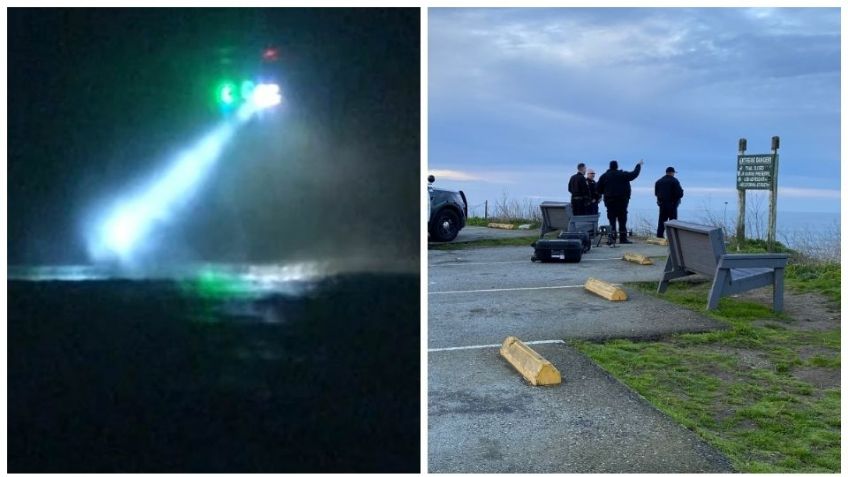 Avión se estrella en aguas gélidas de la bahía de San Francisco; buscan sobrevivientes