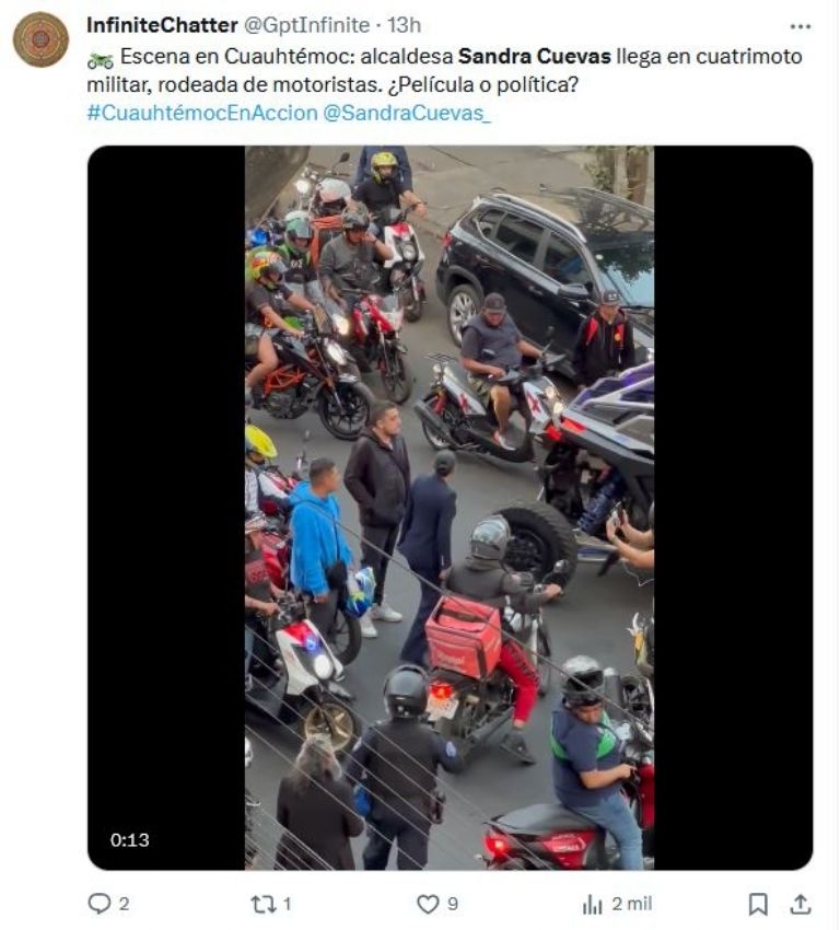 Redes explotan contra Sandra Cuevas