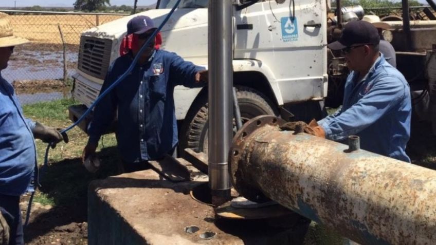 Habitantes de Tesia se quedan sin el servicio de agua potable
