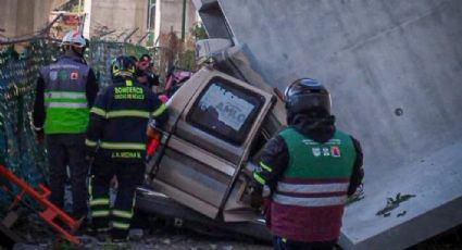 Inician labores para retirar dovela colapsada en el Tren Interurbano México-Toluca