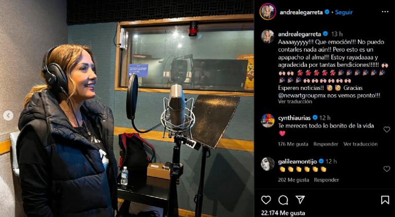 Andrea Legarreta enciende las alertas y se va de 'Hoy'