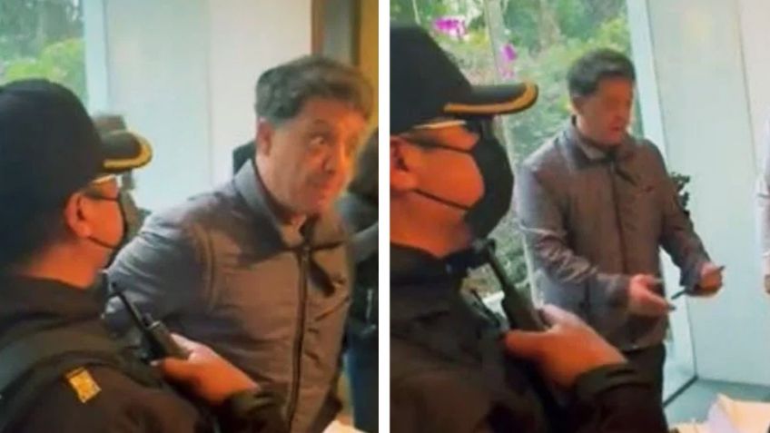 VIDEO: Detienen a Marco Landucci, fundador de 'Forbes', y catean su vivienda en CDMX
