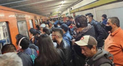 Caos en el Metro de la CDMX: Desalojan a usuarios en Juárez por falla en tren