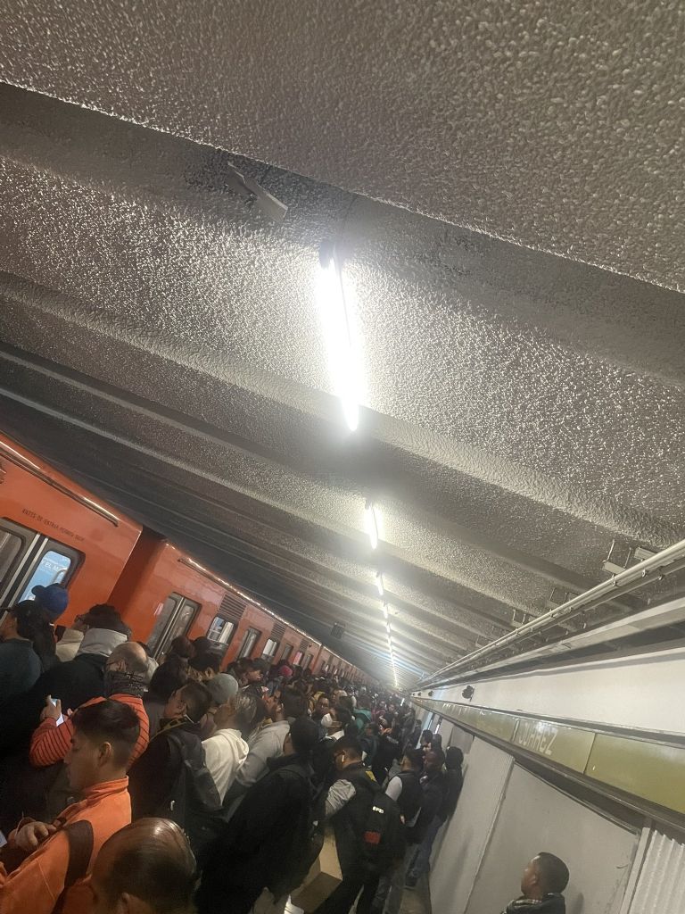 Caos en la Línea 3 del Metro