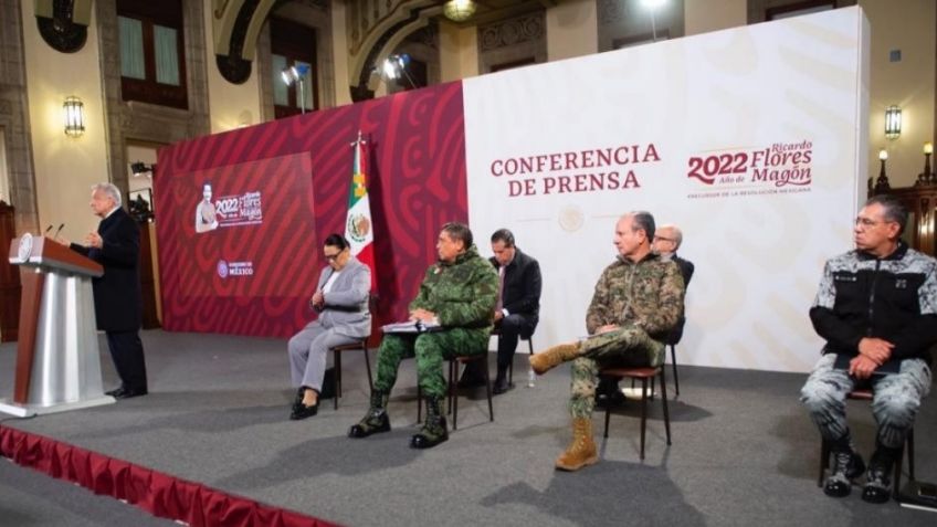 Migración y drogas: Gabinete de Seguridad se reúne con AMLO antes de salida a Washington