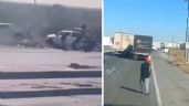 Foto ilustrativa de la nota titulada Se registra enfrentamiento armado en autopista Monterrey-Nuevo Laredo; habría un muerto