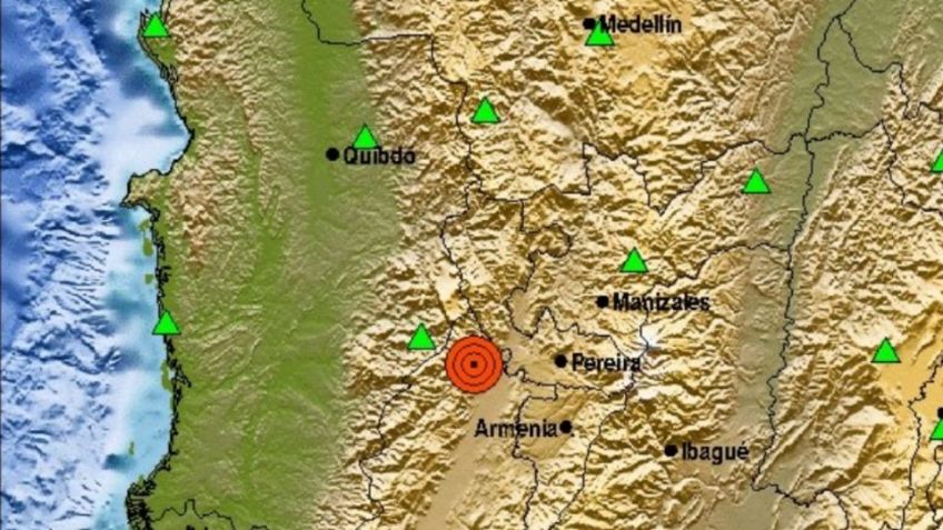 Fuerte sismo de 5.6 sacude Colombia; grietas y caída de fachadas después del temblor