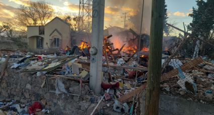 Explosión en casa de Cananea por posible acumulación de gas deja varios lesionados