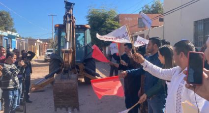 Ciudad Obregón: Dan banderazo de arranque de obra en la colonia Miravalle