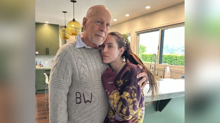Hija de Bruce Willis conmueve las redes al exhibir emotivo momento con el actor de Hollywood