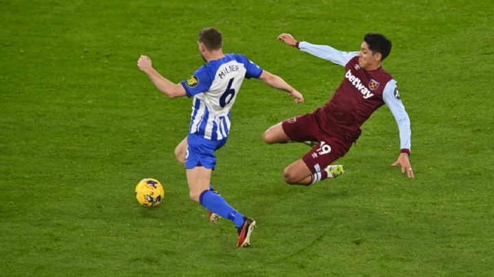 Edson Álvarez inicia de el 2024 con sobresaliente actuación en empate del West Ham