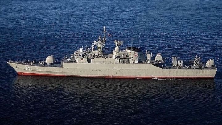 Buque militar de Irán entra al Mar Rojo en medio de enfrentamientos entre EU y hutíes