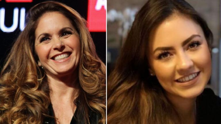 Lucero y su sobrina