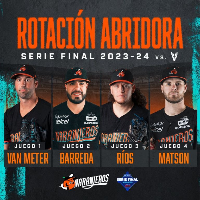 Serie Final LMP: ¿Cómo será la rotación de pitchers en los primeros cuatro juegos?