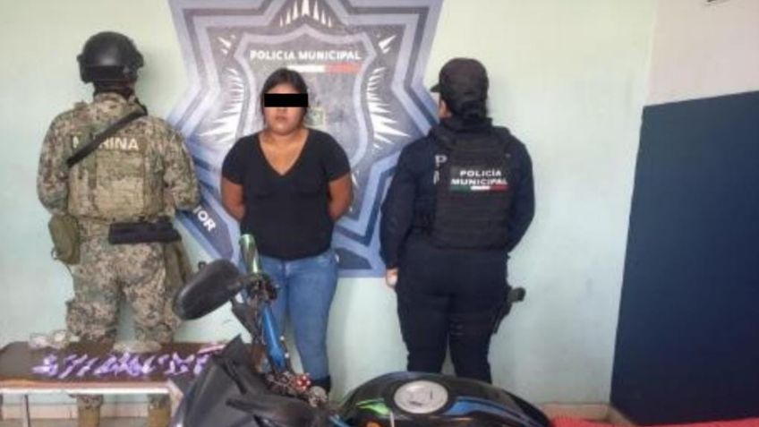 Ciudad Obregón: La detienen por exceso de velocidad y le encuentran bolsas con drogas