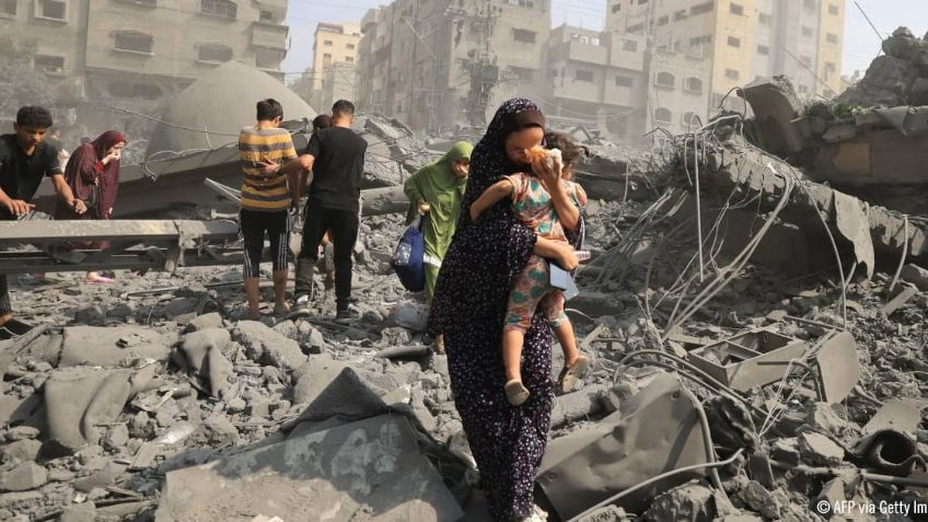 Bombardeos y ataques de Israel en la Franja de Gaza han dejado más de 25 mil muertos