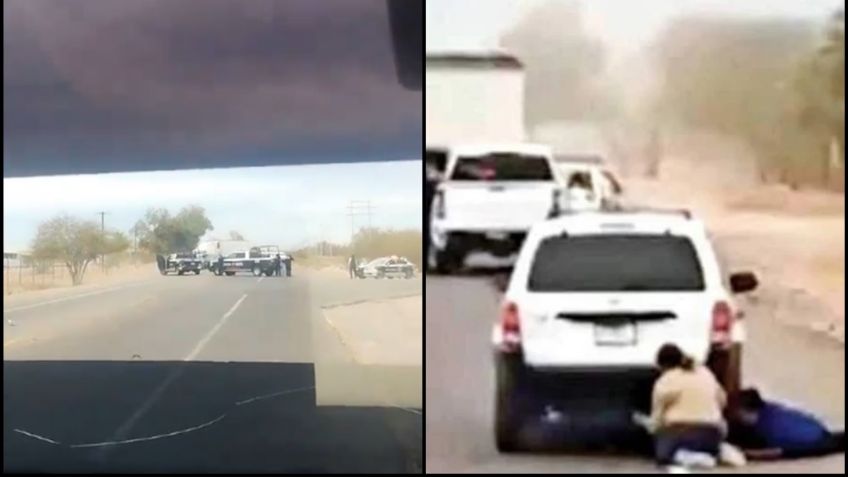 Fiscalía revela que 7 sujetos escaparon durante balacera en Sonora; 2 agentes fueron heridos