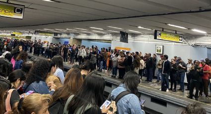 Colapsa el Metro de la CDMX: Reportan saturación en cuatro líneas por retrasos de trenes