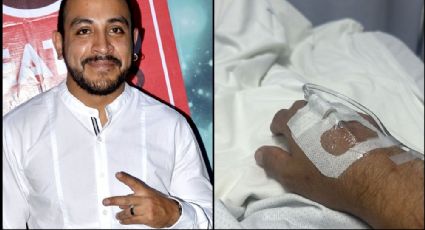 FOTO: Luis Fernando Peña, actor de ‘Amar Te Duele’, reaparece en cama de hospitalizado