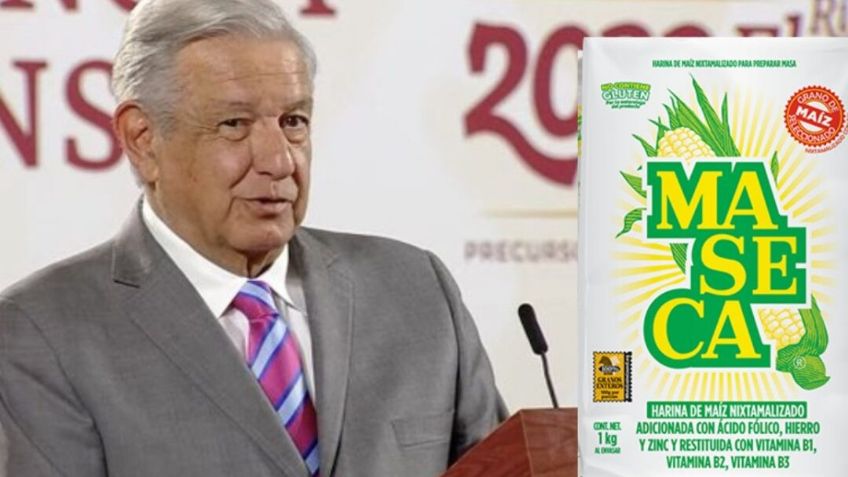 AMLO: Maseca no aumentará precios este 2024; costo de la canasta básica, a la baja