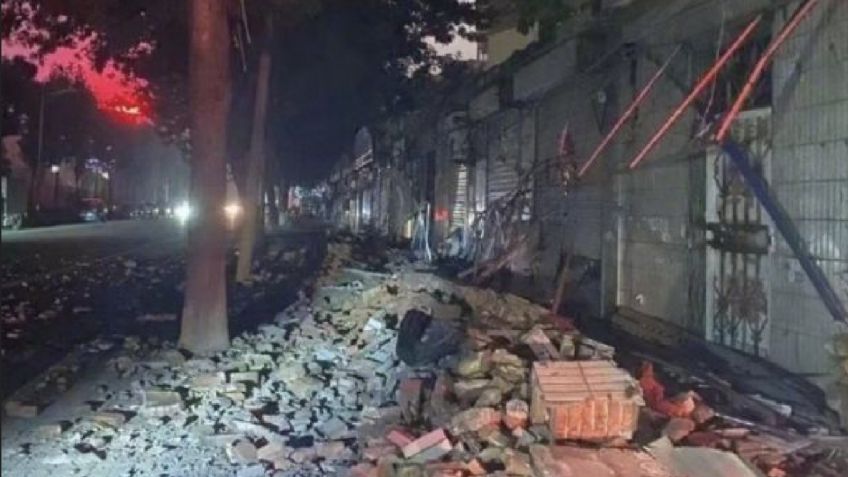 Reportan sismo en la frontera de China y Kirguistán; reporte preliminar de 7 grados