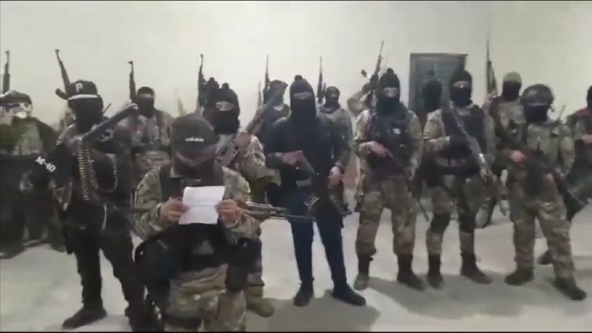 VIDEO: Miembros del crimen organizado se atribuyen ataque contra base de policías en Chiapas