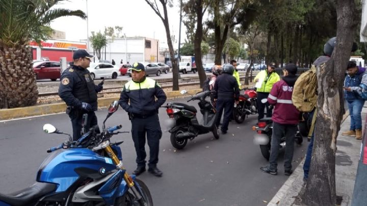 Reglamento de Tránsito en CDMX: 15 mil motociclistas han sido multados por no usar casco