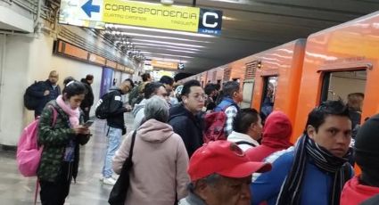 Reportan caos en la Línea 7 del Metro de la CDMX: Denuncian retrasos de 20 minutos