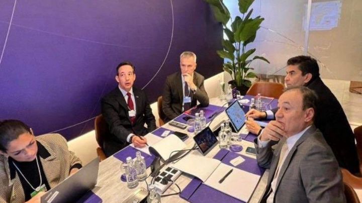 Durazo logra acercamiento con grandes empresas durante su visita a Davos, Suiza