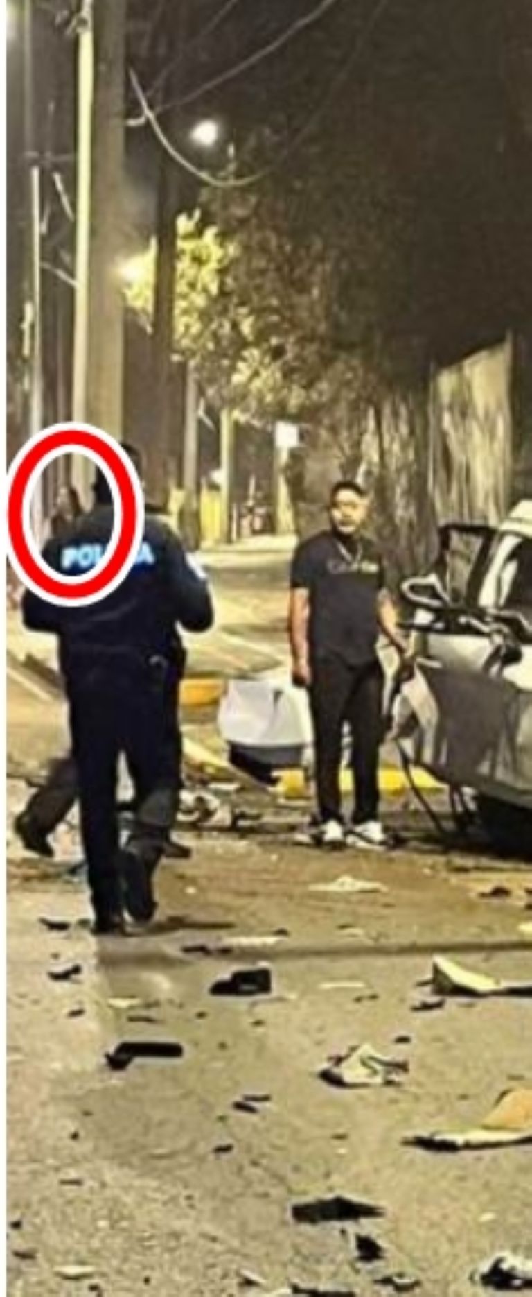 Captan a presunto fantasma en choque de la CDMX