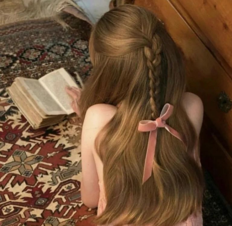 ¿Qué tal una media colita trenzada?