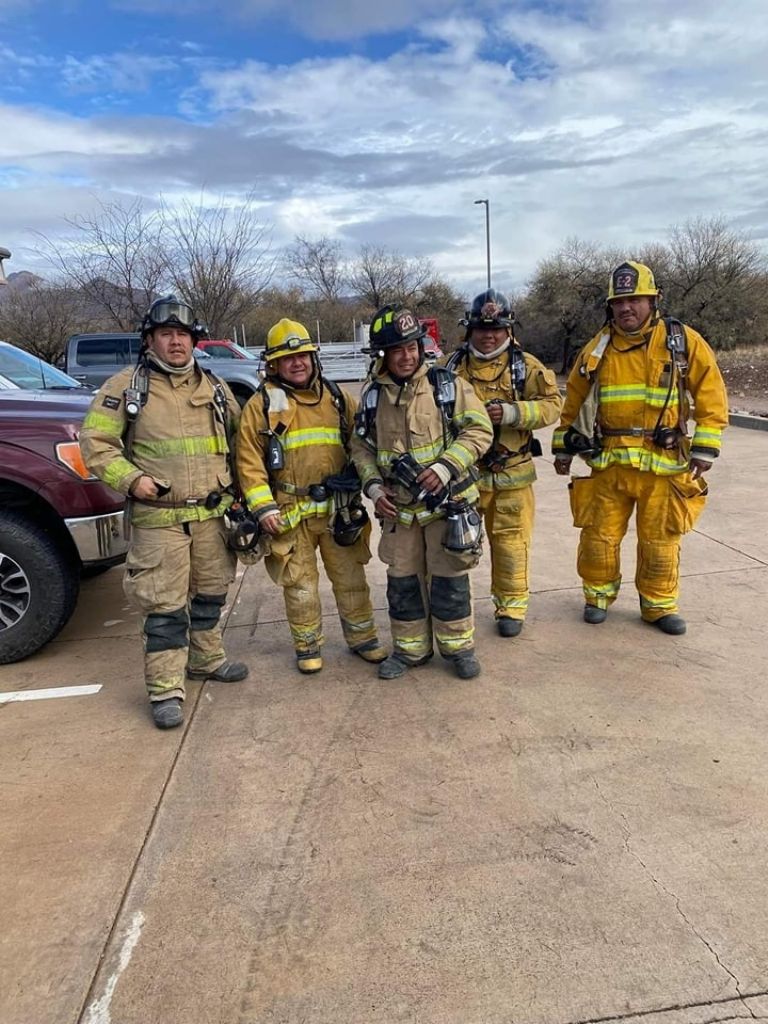 Los Bomberos de Guaymas se capacitaron en Arizona, Estados Unidos 