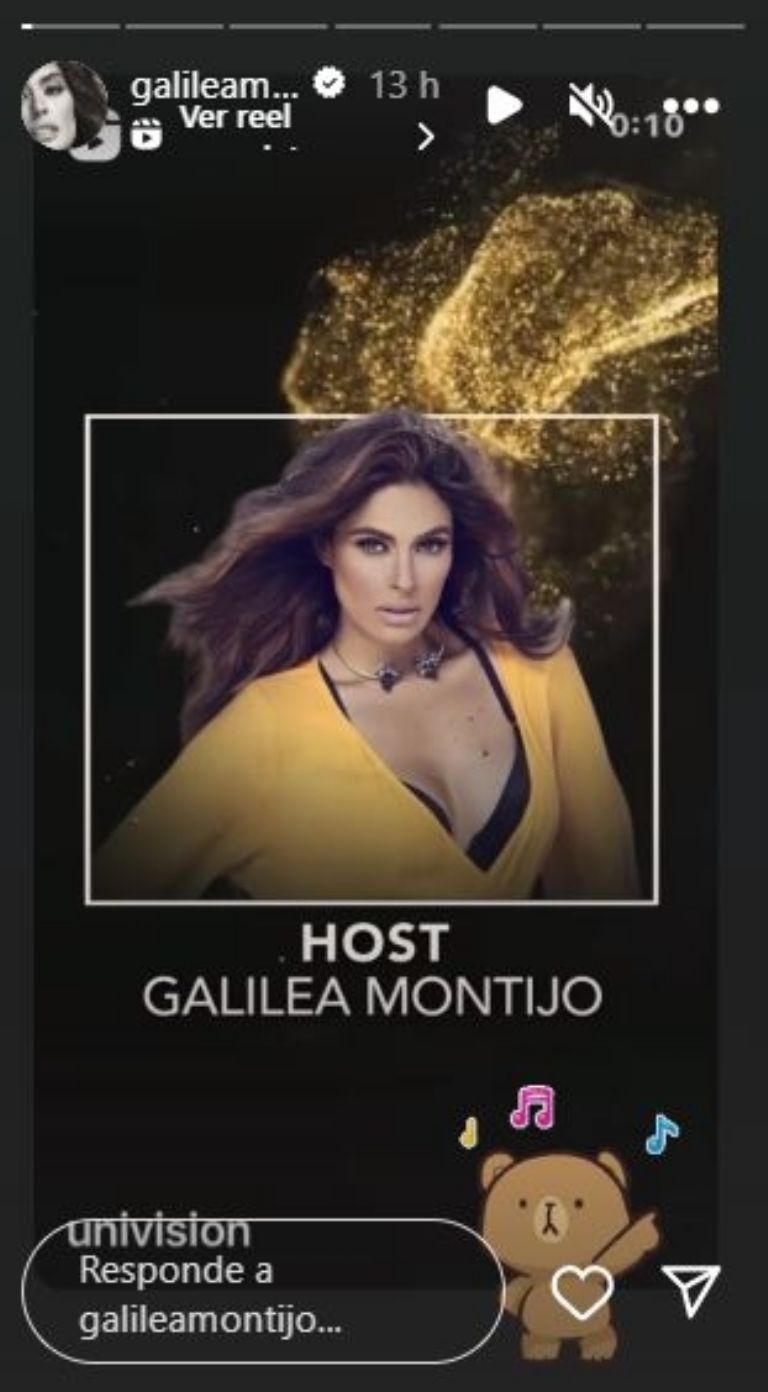 Galilea Montijo anuncia proyecto fuera de Televisa