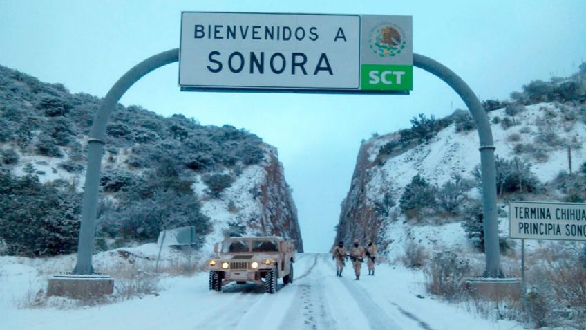 Clima en Sonora: Frente Frío N°30 causará lluvias y nevadas HOY 24 de enero, dice Conagua