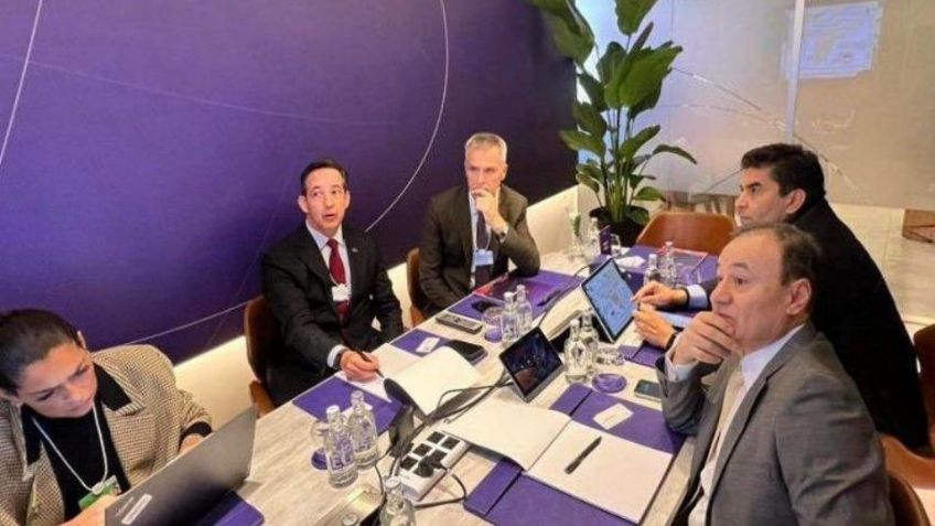 Durazo logra acercamiento con grandes empresas durante su visita a Davos, Suiza