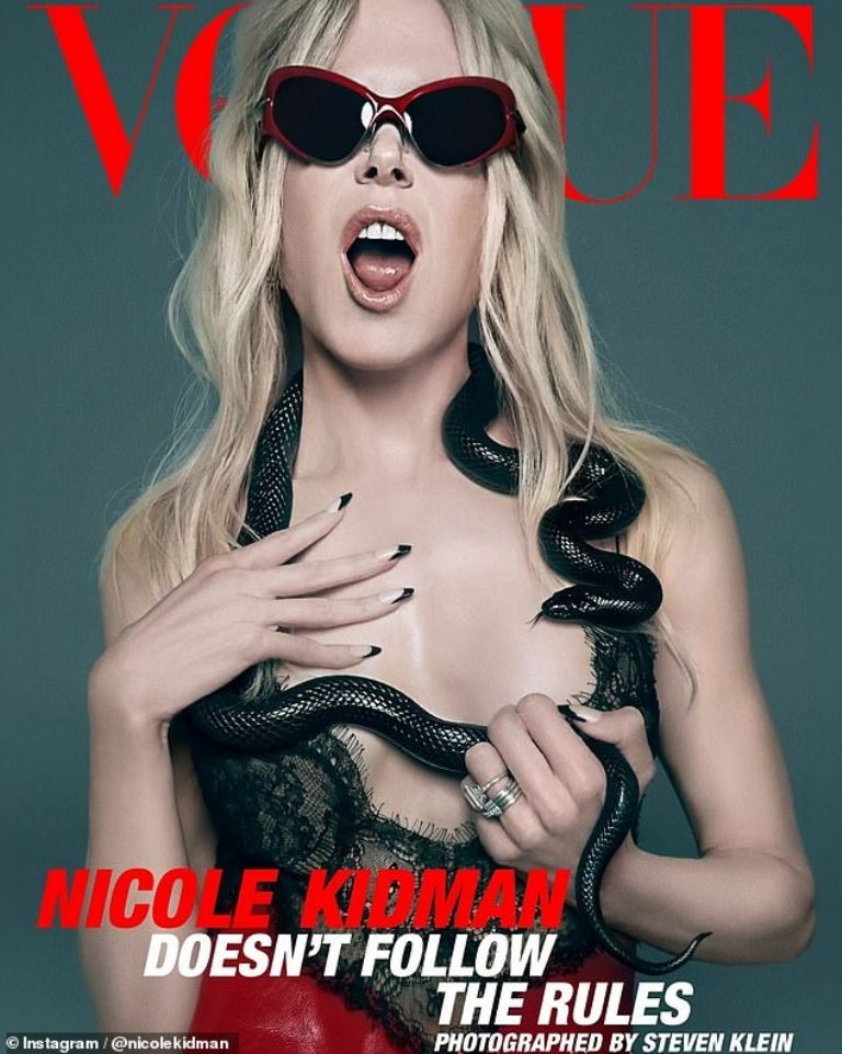 Nicole Kidman para Vogue
