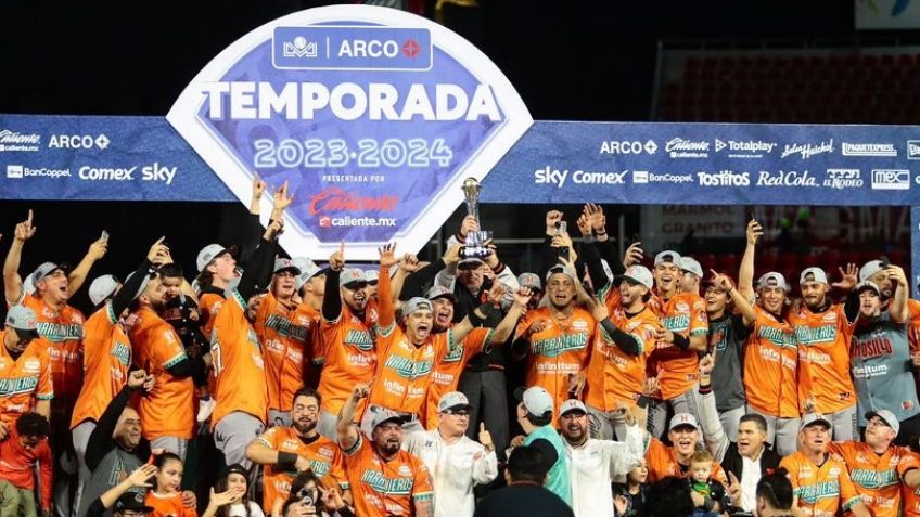 Los Naranjeros de Hermosillo barren a los Venados y son 17 veces campeones de la LMP