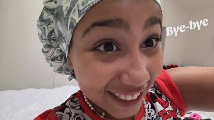 North West disfruta de un tratamiento facial y comparte sus aventuras en Disneyland