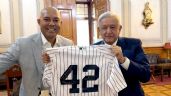 VIDEO: AMLO pierde ante Randy Arozarena y organiza juego con el pitcher Mariano Rivera