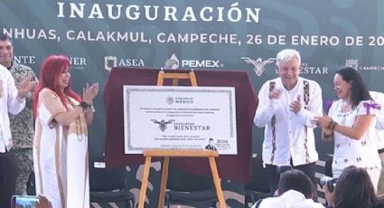 AMLO impulsa desarrollo con inauguración de Gasolinera del Bienestar en Calakmul, Campeche