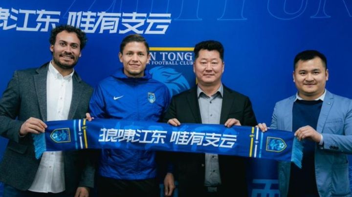 Exdelantero de Chivas Jesús Godínez se convierte en el segundo mexicano en jugar en China