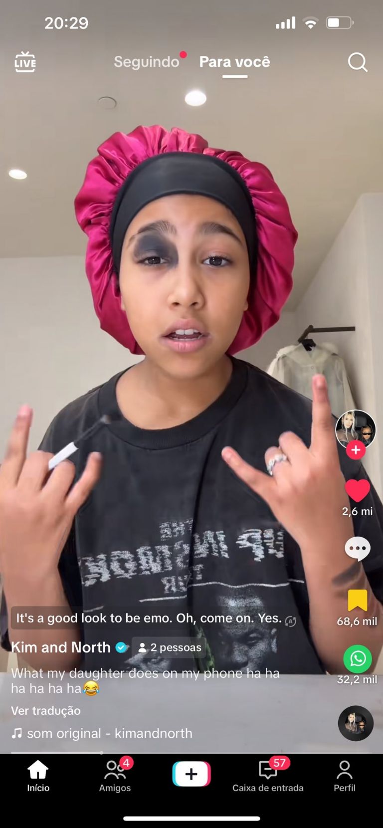North West en TikTok 
