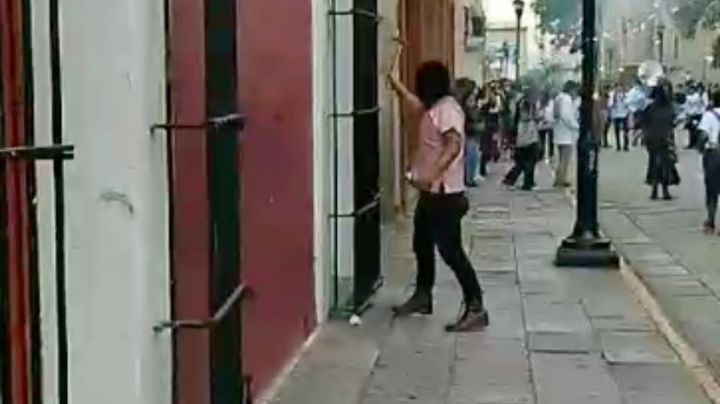 Marcha en Oaxaca contra la gentrificación deriva en disturbios por presuntos infiltrados