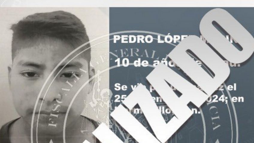 Tras 42 horas de angustia, Fiscalía de Sonora confirma el hallazgo del menor Pedro López