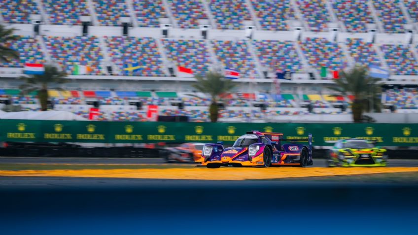 Patricio O'Ward: ¿Cómo le fue al piloto mexicano en las 24 horas de Daytona?