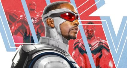 El nuevo traje del Capitán América de Sam Wilson en 'Un Mundo Feliz' revelado en arte promocional