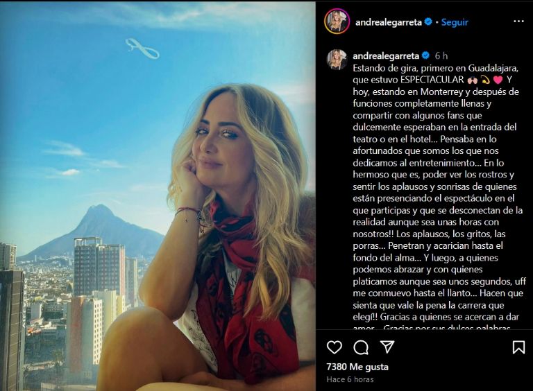 Andrea Legarreta se va de la CDMX