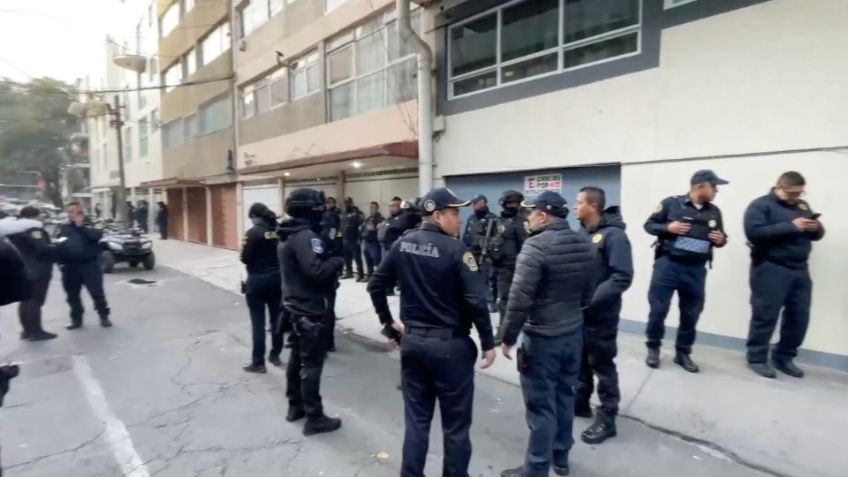 Fuerte desalojo policiaco en la colonia Narvarte: Detenidos 20 presuntos invasores armados