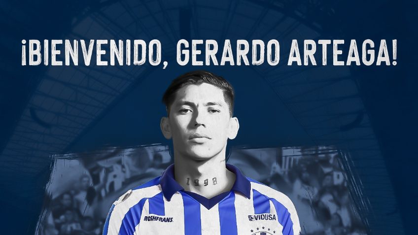 Gerardo Arteaga es nuevo refuerzo de Monterrey; ¿cuándo sería su debut?