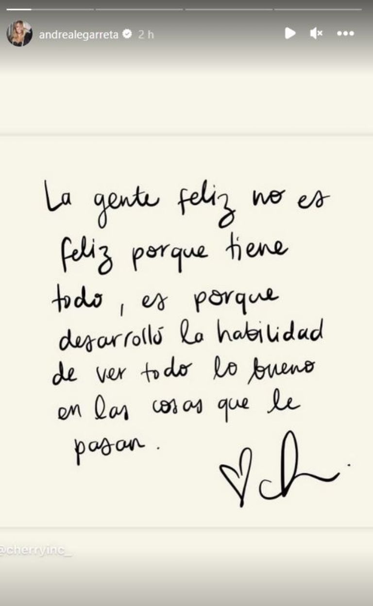 Andrea Legarreta lanza indirecta a Anette Cuburu